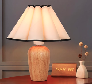 Minimalist Wood <b>Desk</b> Lamp Base (FSC 100% Certified) - Product Image 2