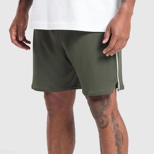Green High Quality <b>Stretch</b> Micro Cool <b>Shorts</b> Casual Drawstring Custom Logo Sports Active Workout Gym Athletic <b>Shorts</b> - Product Image 2
