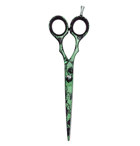 Ciseaux de coiffure de haute qualité 6.0 \ "lames droites tranchantes ciseaux de coupe de cheveux de barbier fabriqués à partir d'acier métallique de haute qualité - Product Image 3