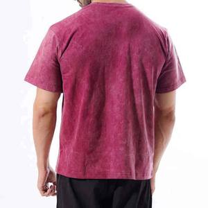 เสื้อยืดทรงหลวมของผู้ชายผ้าฝ้าย100% พิมพ์ลายใส่สบายเนื้อผ้าระบายอากาศได้ดีสไตล์สตรีท - Product Image 6