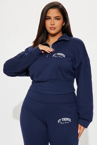 OEM <b>Women</b> <b>Turtleneck</b> Sweatshirts Quarter Zipper <b>Jumper</b> Custom logo Winter Clothing Fashion Casual Girl Clothing sweatshirt - Product Image 2