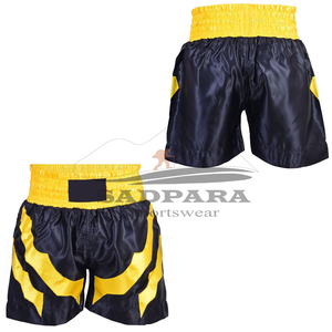 Short de boxe sportif MMA de haute qualité Tissu de qualité supérieure Séchage rapide Taille élastique Service OEM personnalisé pour hommes Vêtements de sport d'entraînement - Product Image 6