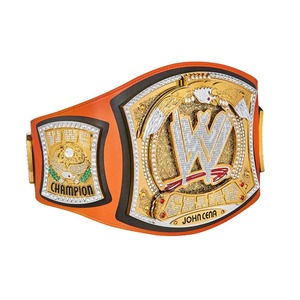 Cinturón de Campeonato Réplica de la Serie Signature de John Cena, Chapado en Oro, de Cuero Genuino, Más Vendido, en Oferta a Precios Económicos - Product Image 2