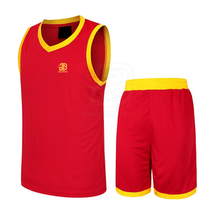 Tenues de basketball professionnelles pour hommes – Polyester durable, respirant, grandes tailles, anti-plis, logo personnalisé, séchage rapide, sur mesure - Product Image 1