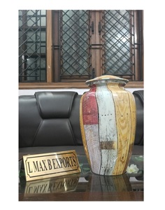 Nueva venta al por mayor, de alta venta diseño único, color Premium, recuerdo clásico, urna de cremación de metal - Product Image 2