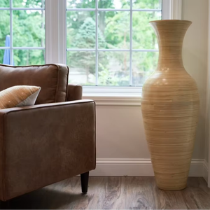 Classic <b>Bamboo</b> <b>Floor</b> Vase Made in Vietnam Ecofriendly material for Home Decor and tableware Decoration Wholesale - Product Image 6