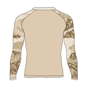 เสื้อรัดรูปแบบซับลิเมชันสำหรับผู้ชายเสื้อแรนต์ฟิตเนสบลาซิล - Product Image 5