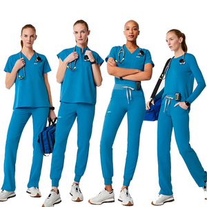 Uniformi ospedaliere Unisex scrub uniformi set Unisex t Shirt Unisex felpa Unisex da uomo scrub da donna scrub a maniche lunghe - Product Image 4