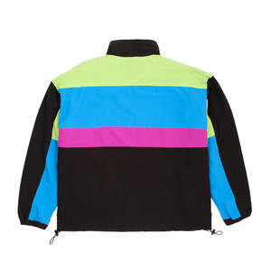 Veste coupe-vent personnalisée 2026 pour homme, en toile imperméable, col montant, logo frontal, fermeture éclair, pour vêtements féminins - Product Image 2