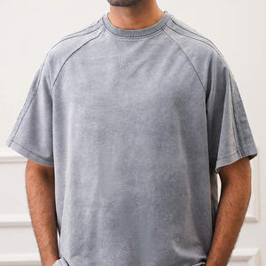 Venta al por mayor Vintage Streetwear camiseta | Camiseta de gran tamaño impresa personalizada | Fabricante de camisetas de moda casual OEM - Product Image 1