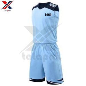 Tenues d'équipe personnalisées Vêtements de basketball personnalisés Vêtements de sport d'été légers et durables de grande taille pour les équipes - Product Image 1