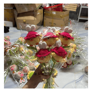 Flor de Ganchillo Tejida con Hilo de Algodón para Decoración Creativa, Diseño de Empaques y Suministros de Manualidades, Origen Vietnam - Product Image 2