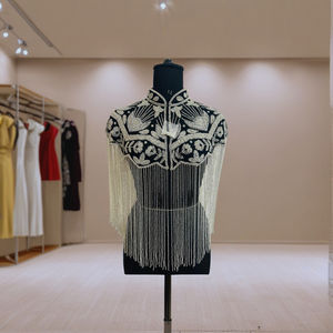 เดรสแขนกุดประดับด้วยเลื่อมประดับด้วยลูกปัดที่สวยงามชุดเดรสสำหรับงานเทศกาลและโอกาสของสโมสร - Product Image 4