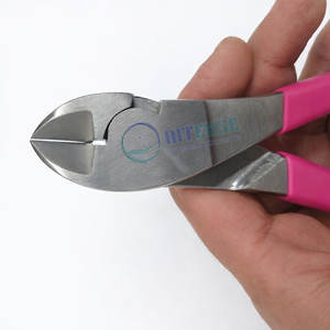 Professional Jewelry Diagonal <b>Cutter</b> Pliers Stainless Steel Precision <b>Flush</b> Cutting Tool - Product Image 3