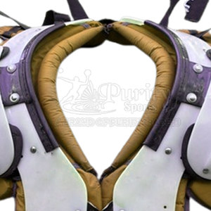Conception personnalisée Épaulettes de football américain grande taille respirant OEM Service pratique porter pour les hommes - Product Image 3