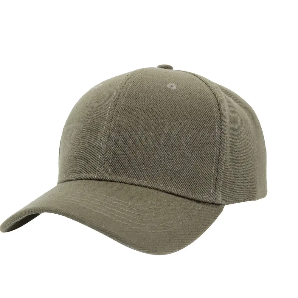 Custom Logo 5 or 6 Panels Cotton Baseball Hats and Sports Hat With Low Price