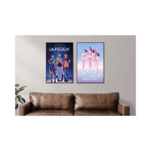 K-Pop Demon Hunters <b>Poster</b> Set Huntr/x Made of Durable Paper for Wall Decor - Product Image 3
