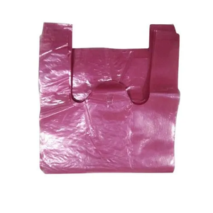 Wholesale Thank You T- Shirt <b>Bags</b> Custom <b>Plastic</b> Shopping <b>Bag</b> With Logo <b>Clear</b> <b>Plastic</b> <b>Bags</b> With Handles for Food and Vegetables - Product Image 2