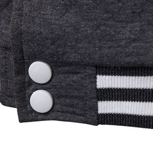 2023 unisexe de haute qualité écologique coupe-vent varsity veste conception personnalisée col montant pour l'hiver prix de gros - Product Image 4