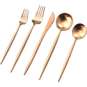 Ensemble de couverts de table en acier miroir pour la salle à manger et autres fournitures de table au prix le plus bas Ensemble de couverts - Product Image 2