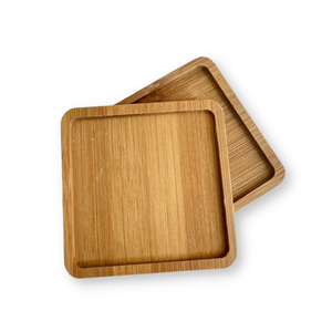 Sous-verre de tasse en bambou en gros vietnamien sous-verre de tasse en bambou en bois carré avec support bureau café salle à manger en plein air nous - Product Image 1