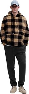 Sudaderas con capucha informales de invierno para hombre, Color sólido, 100% algodón, forro polar, ajuste Regular, secado rápido y transpirable, alta calidad - Product Image 6