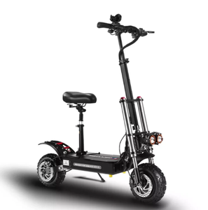 Bicicleta Eléctrica de Alta Velocidad de 60V y 11 Pulgadas, 5600W, Nueva, con Plástico de Grado Industrial Personalizable OEM y DIY, Garantía de 3 Años, Hecha en EE. UU. - Product Image 1