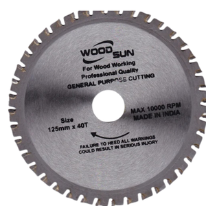 Gỗ Mặt Trời 125Mm Tct Thông Tư Saw Blade Chuyên Nghiệp Chất Lượng Mục Đích Chung Cắt Blade Cho Chế Biến Gỗ Tùy Biến OEM - Product Image 1