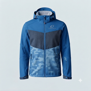 Nueva Chaqueta Softshell de Moda para Hombre, para Invierno, al por Mayor, Transpirable, de Secado Rápido, con Cierre y Cuello Alto, Ligera - Product Image 5