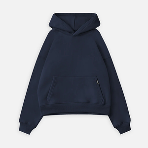 Sudadera con Capucha Gruesa de Algodón 100% con Logotipo, Talla Grande para Hombre, 400 500 GSM, Sudadera con Capucha Gruesa Personalizada de Gran Tamaño - Product Image 4