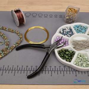 Herramienta de Joyería con Mango de Acero Inoxidable y Doble Resorte de Lámina para Crear Pulseras, Pendientes y Collares - Product Image 2