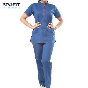 Último diseño de punto de alta calidad Hospital Scrubs médico enfermera uniforme para médicos y enfermeras Color personalizado y logotipo - Product Image 6