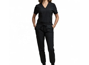 2026 Wholesale Custom Logo Medical Men <b>Doctor</b> Overalls Printed Logo Scrubs <b>Set</b> Unisex Surgical Pet Hospital Nurse Uniforms - Product Image 5