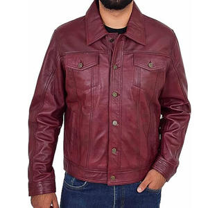 Chaqueta y abrigos de piel auténtica cálidos y cortavientos de invierno personalizados, chaqueta de piel auténtica para hombre - Product Image 6