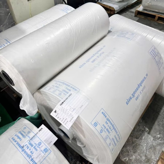 Industrial Polyethylene Packaging Film Offering Custom Sizes And Printing Services For Branding And Usage Instructions
