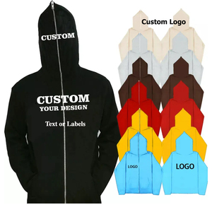 Sudaderas con capucha de diseño personalizado con cremallera completa - Product Image 6