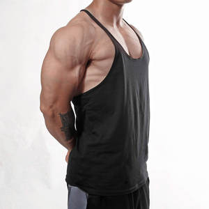 Singlet pour homme de haute qualité, personnalisé, best-seller, pour la salle de sport, disponible dans toutes les couleurs et tous les designs, avec un MOQ faible - Product Image 3