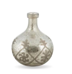 ผู้ผลิตเหล็กโลหะแจกันดอกไม้ที่มีการออกแบบใหม่อินเดียมือ Craved กระถางดอกไม้โลหะที่มีสีทอง - Product Image 4