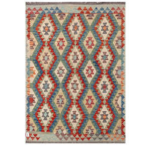 Maimana Afghanistan Kilim <b>Rug</b> 205 X 145 cm Traditional Afghan Area <b>Rugs</b> & <b>Sets</b> - Product Image 1