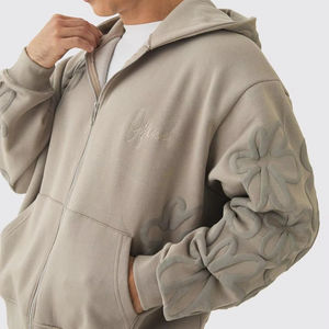 Chándales con estampado de soplo de alta calidad para hombre, ropa de calle, pantalones de chándal personalizados de algodón, conjuntos de Sudadera con capucha en Fratres Sports - Product Image 1