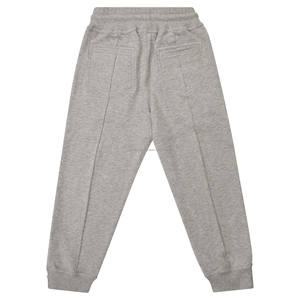 Pantalons longs évasés en molleton pour femmes en gros avec poches latérales, taille élastique, taille mi-haute, style à devant plat, pantalons pour hommes - Product Image 2