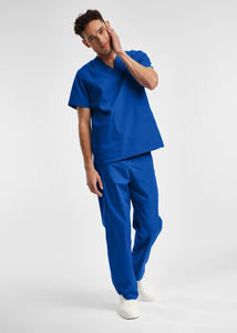 Últimos uniformes médicos de hospital de verano lavables elásticos para hombres conjuntos médicos para el hospital - Product Image 4