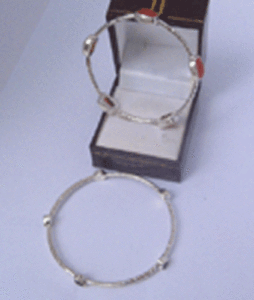 <b>Fine</b> Silver <b>Bangle</b> - Product Image 1