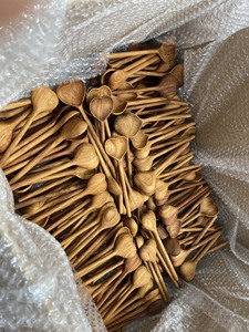 Cuchara de comida de madera natural 100% personalizada de alta calidad con precio competitivo del mejor proveedor vietnamita-99GD - Product Image 6