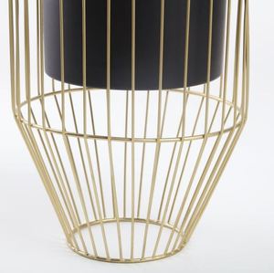 Best Sale Metal Wire Design Golden <b>Stand</b> With Black Planters <b>Pots</b> For Living Room Home Restaurant at Reasonable Price - Product Image 2
