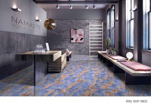 Calacata หรูหราเงางามมากสีเทา600x1200มม. กระเบื้องปูพื้นลายหินอ่อน - Product Image 3