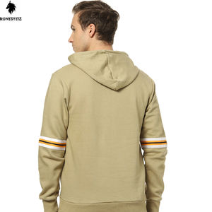 ชุดวอร์มของผู้ชายแบบกำหนดเองพิมพ์ลายหน้าจอมีฮู้ดผ้าปะปักลายสำหรับฤดูหนาว - Product Image 3