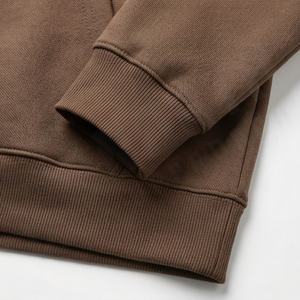 2025 New Arrival <b>Soft</b> Fabric Pullover Tracksuit Set Men Demanded Designs Breathable Lightweight Customized Color Gym Sweatshirts - Product Image 6