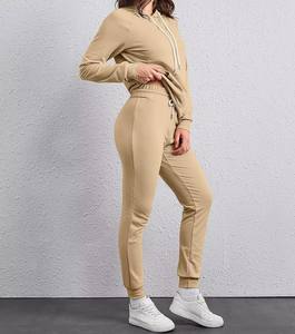 Chándal de mujer-Chaqueta con cremallera y pantalón estrecho Chándal ligero para Estilo de vida activo en todas las tallas - Product Image 5