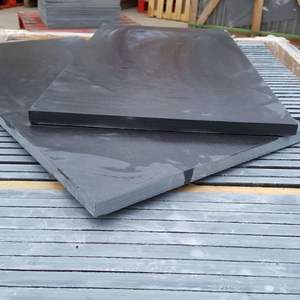 Dalle de pierre d'<span class=keywords><strong>ardoise</strong></span> noire polie grand format, moderne, écologique, durable, panneau de sol extérieur, hall d'hôtel, bordure de piscine, <span class=keywords><strong>terrasse</strong></span> - Product Image 3